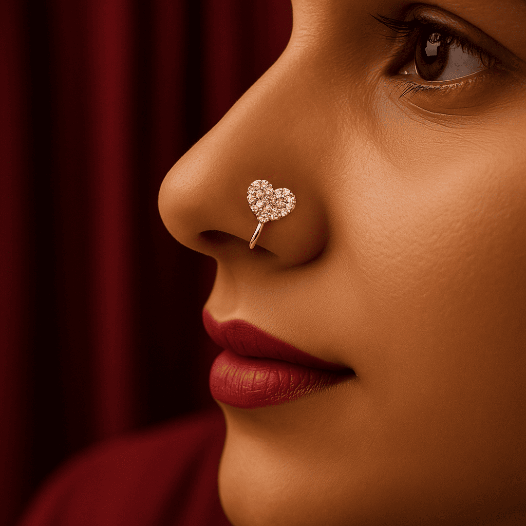 Dil-e-Noor Nose Pin - Image 2