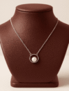 The Halo Pearl Pendant