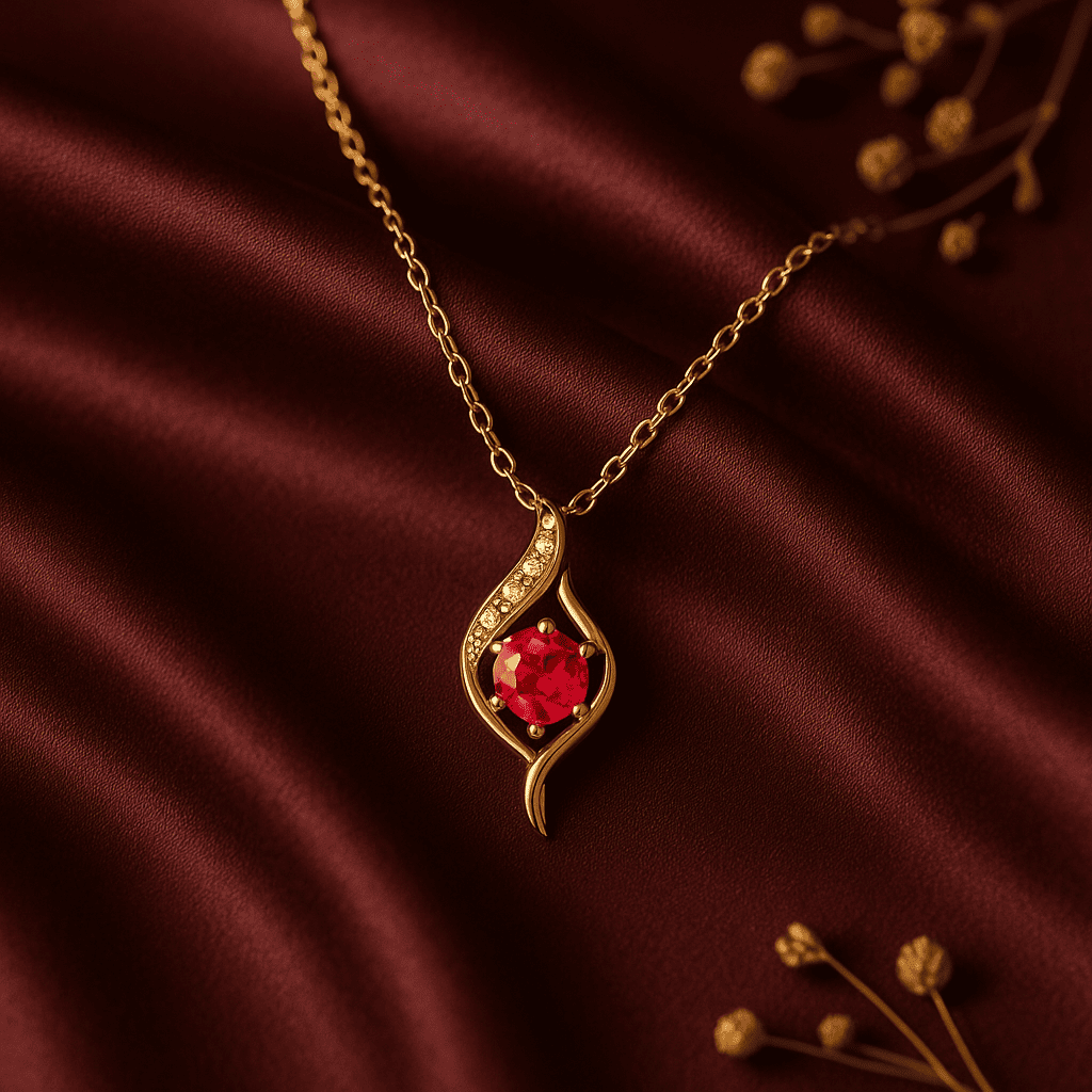 Ruby Raga Pendant - Image 3