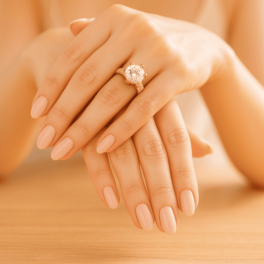 Crown Solitaire Ring - Image 2